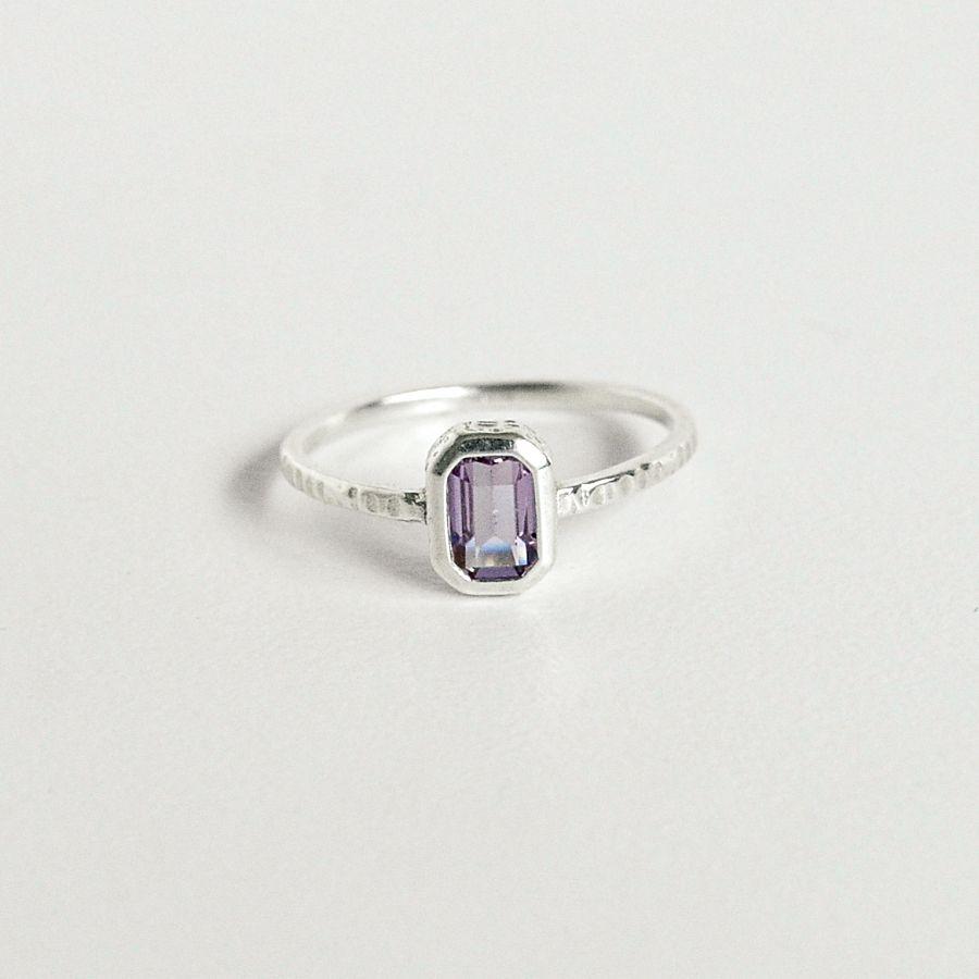 Bague Geya - Amethyste - Bijoux Majolie - Bijoux à prix tout doux !