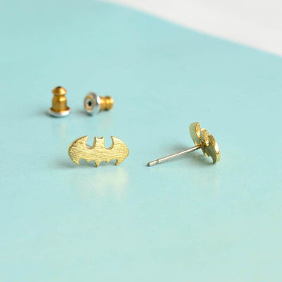 Boucles Batman - Or - Bijoux Majolie - Idées cadeaux à prix tout doux!