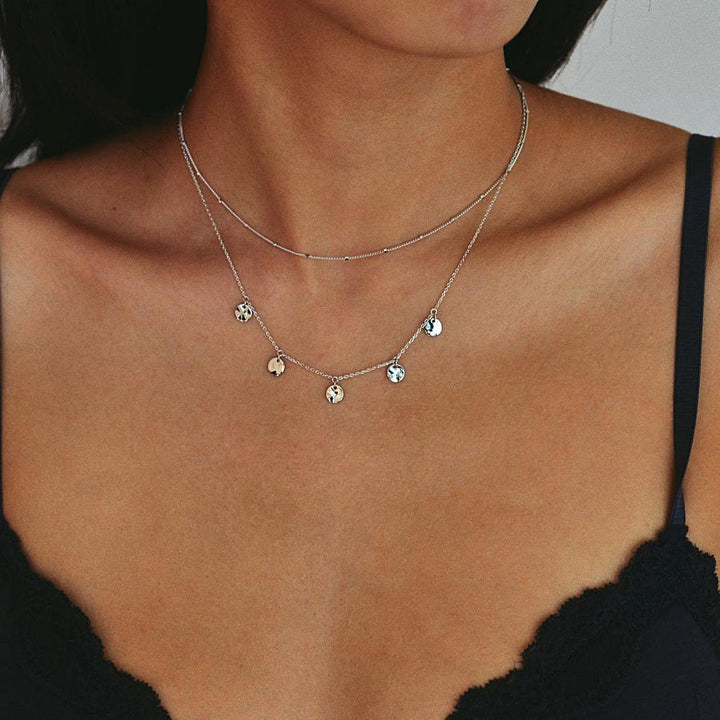 Collier Dunya - Argent - Bijoux Majolie - Idées cadeaux à prix tout doux!