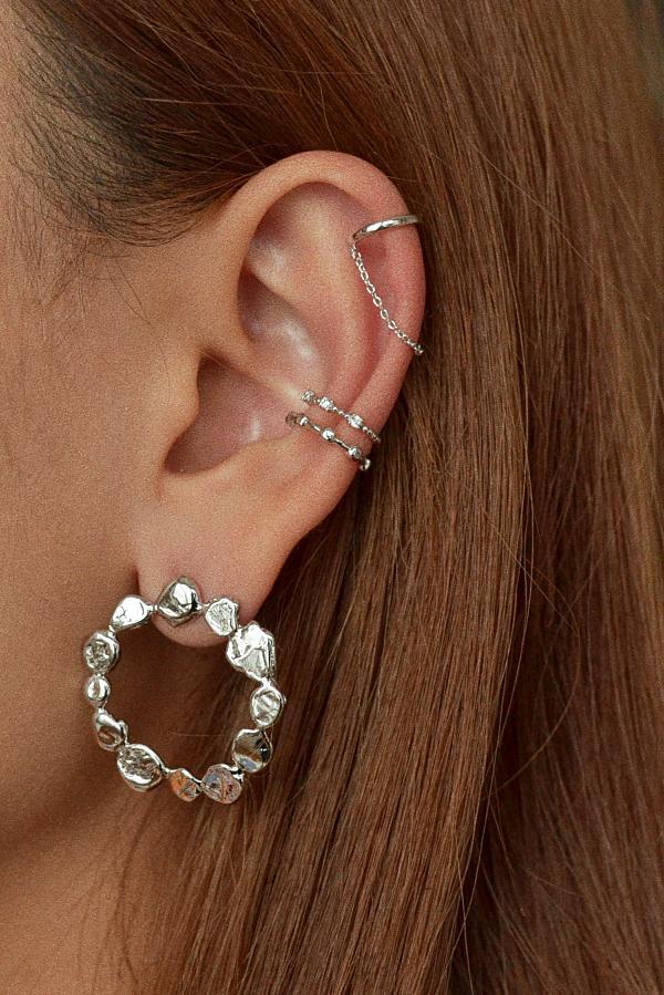 Earcuff Kaja - Bijoux Majolie - Idées cadeaux à prix tout doux!