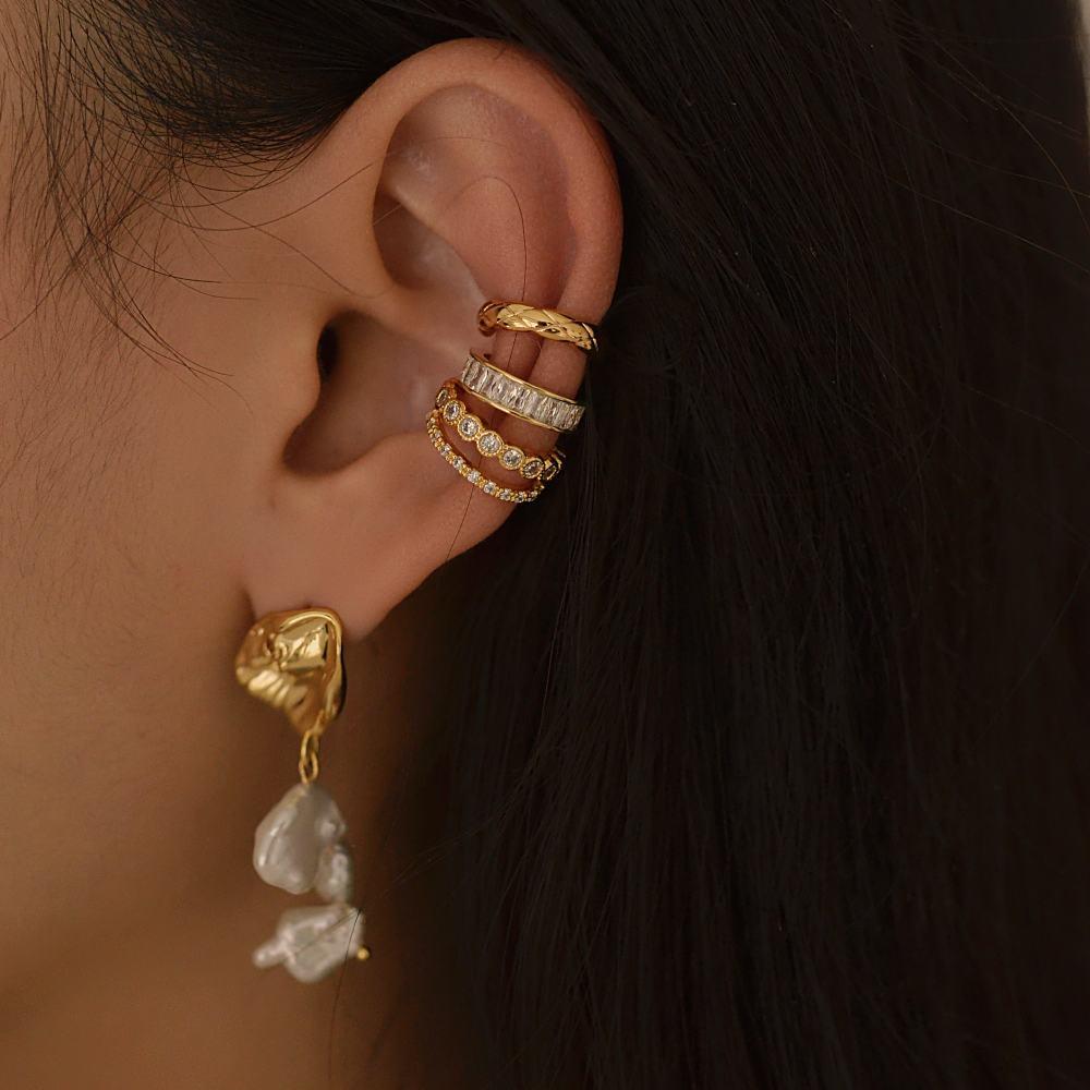 Earcuff Petra - Bijoux Majolie - Idées cadeaux à prix tout doux!