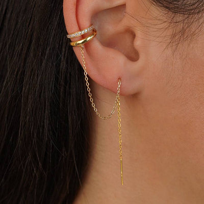 Earcuff Lula - Bijoux Majolie - Idées cadeaux à prix tout doux!