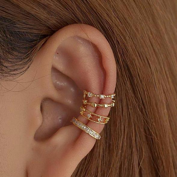 Earcuff Emra - Bijoux Majolie - Idées cadeaux à prix tout doux!