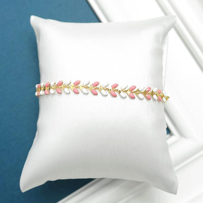 Bracelet Juno Duo Rose - Bijoux Majolie - Idées cadeaux à prix tout doux!