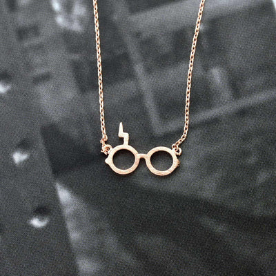 Collier Harry Potter - Or Rose - Bijoux Majolie - Idées cadeaux à prix tout doux!