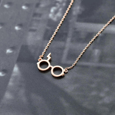 Collier Harry Potter - Or Rose - Bijoux Majolie - Idées cadeaux à prix tout doux!