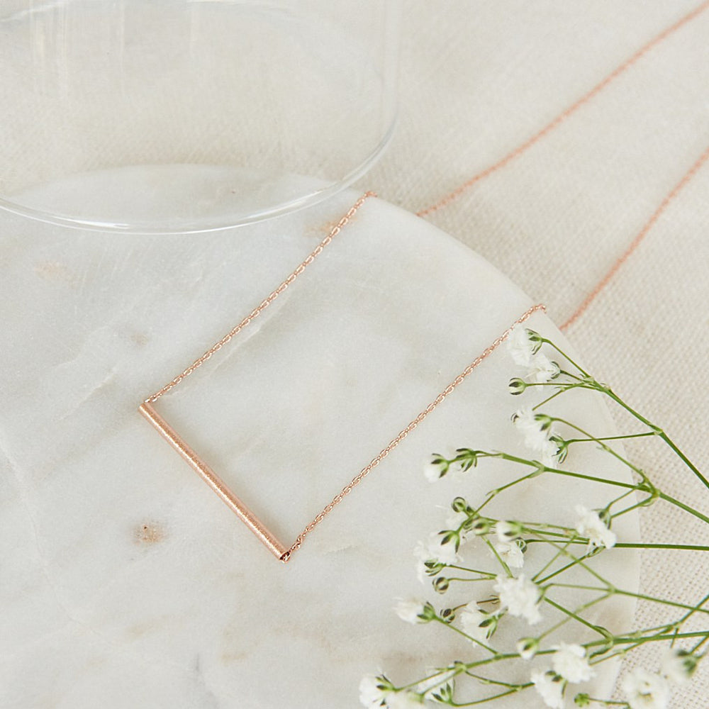 Collier Pippa - Or Rose - Bijoux Majolie - Idées cadeaux à prix tout doux!