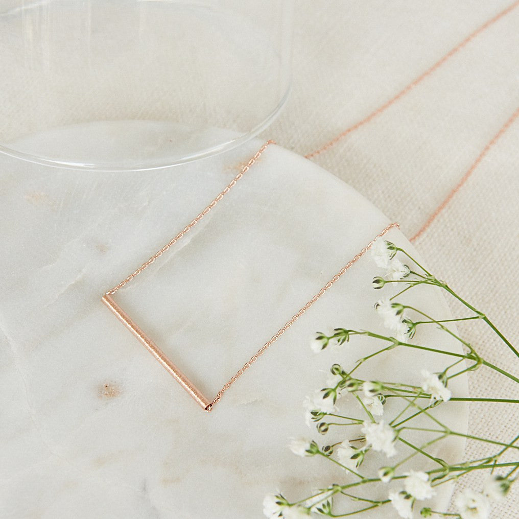 Collier Pippa - Or Rose - Bijoux Majolie - Idées cadeaux à prix tout doux!