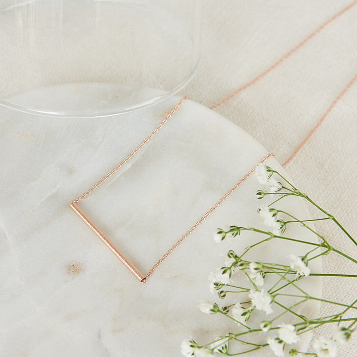 Collier Pippa - Or Rose - Bijoux Majolie - Idées cadeaux à prix tout doux!