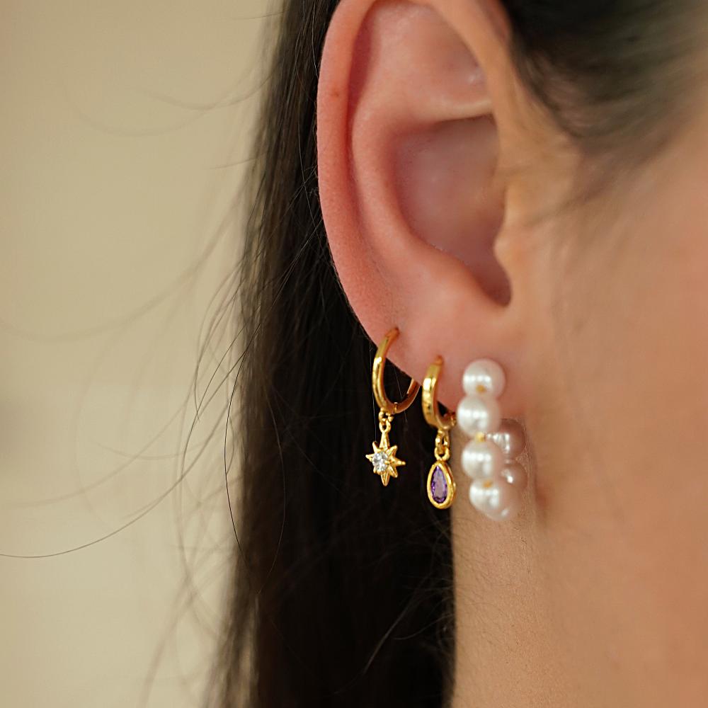 Mini Créole Lydia - Bijoux Majolie - Idées cadeaux à prix tout doux!