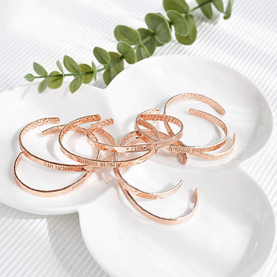 Bangle Team Pain Au Chocolat - Or Rose - Bijoux Majolie - Idées cadeaux à prix tout doux!