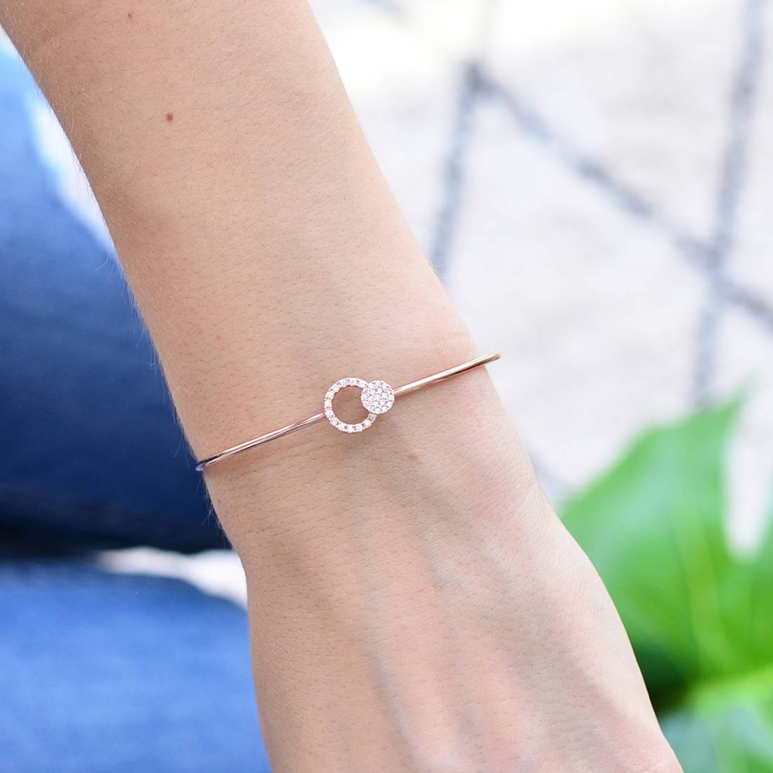 Bracelet Eclipse - Or Rose - Bijoux Majolie - Idées cadeaux à prix tout doux!