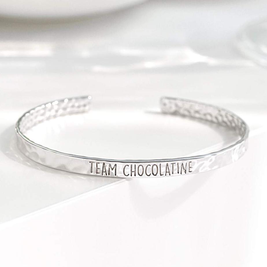 Bangle Chocolatine - Plaqué Rhodium - Bijoux Majolie - Idées cadeaux à prix tout doux!