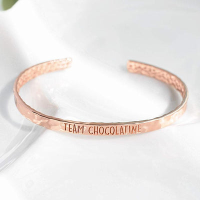 Bangle Chocolatine - Plaqué Or Rose 18K - Bijoux Majolie - Bijoux à prix tout doux !