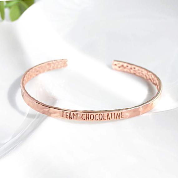 Bangle Chocolatine - Plaqué Or Rose 18K - Bijoux Majolie - Bijoux à prix tout doux !