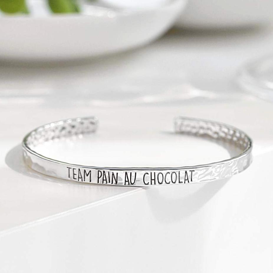 Bangle Team Pain Au Chocolat - Argent - Bijoux Majolie - Idées cadeaux à prix tout doux!