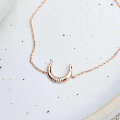 Bracelet Lune Boho - Or Rose - Bijoux Majolie - Idées cadeaux à prix tout doux!