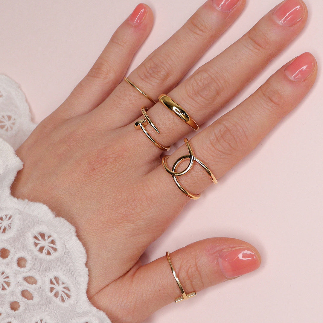 Bague Clou Bijoux Majolie