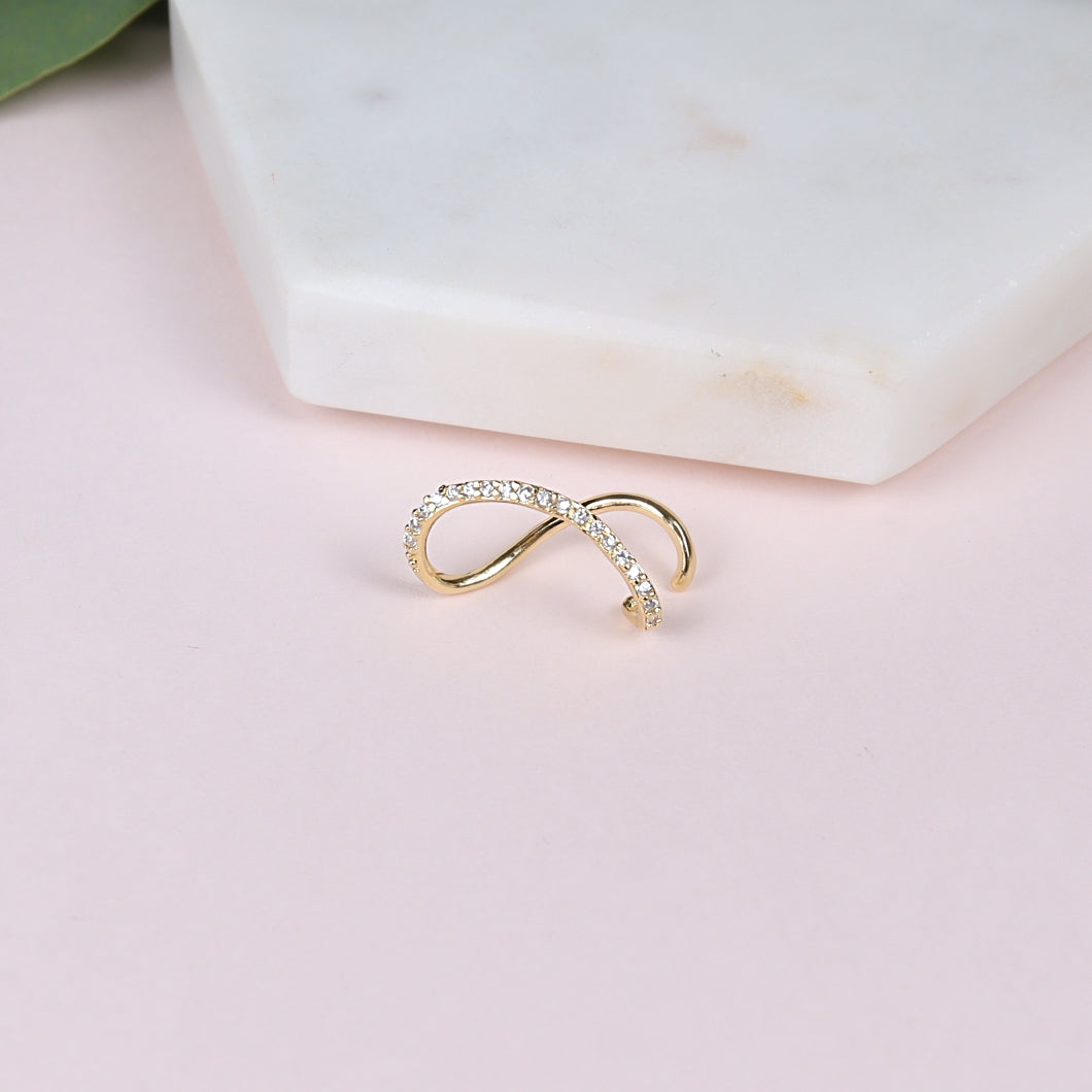 Earcuff Nella - Bijoux Majolie - Idées cadeaux à prix tout doux!