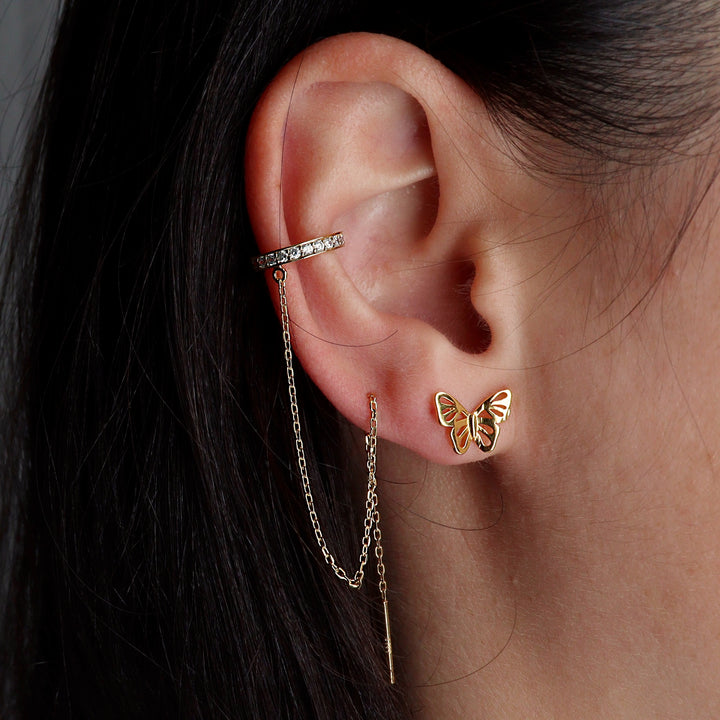 Earcuff Thais - Bijoux Majolie - Idées cadeaux à prix tout doux!