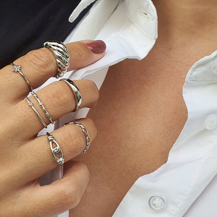 Bague Chance - Argent - Bijoux Majolie - Bijoux à prix tout doux !